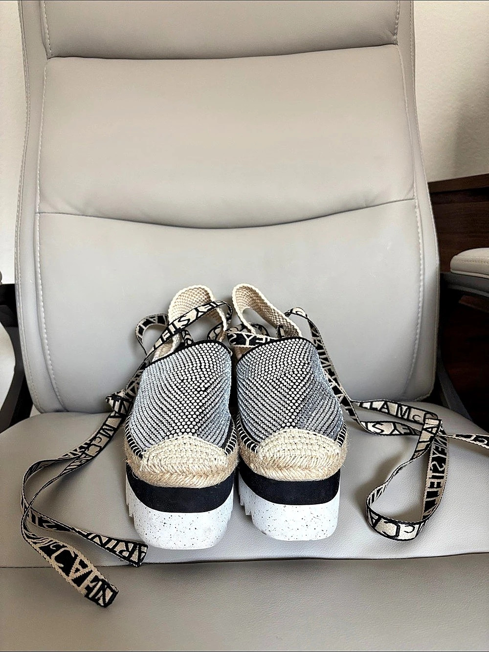 Stella McCartney Espadrille Platform Shoes Like New
